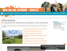 Tablet Screenshot of mfr-riaille.com